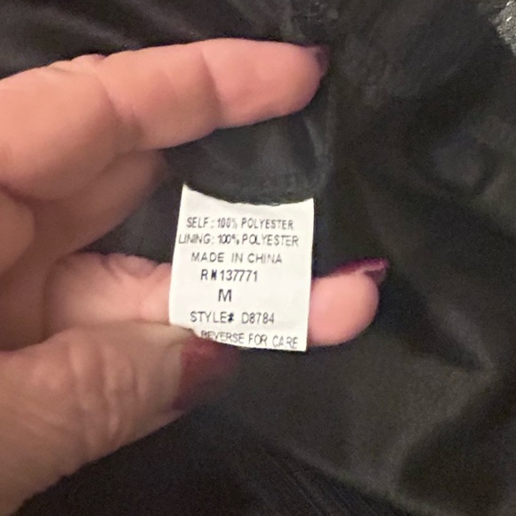 Christmas Charolette Russ Strapless Red & Black Lace Fit & Flare Womens Dress  M - Picture 5 of 9